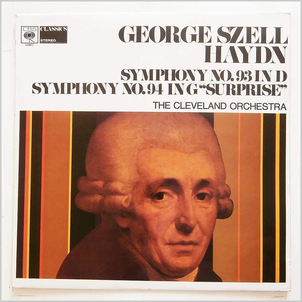 Amazon.com: 61052 Haydn Symphonies 93/94 CO George Szell LP